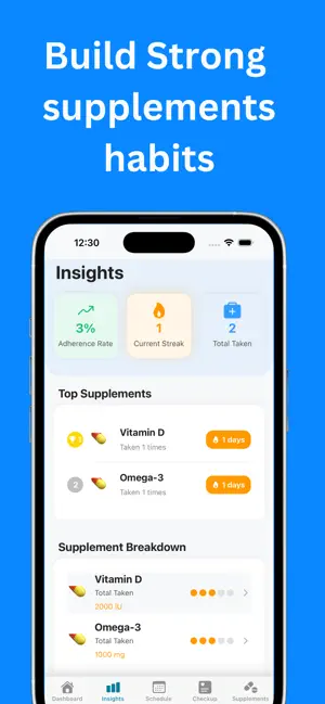 Supplement Tracker - Suppix screenshot 3