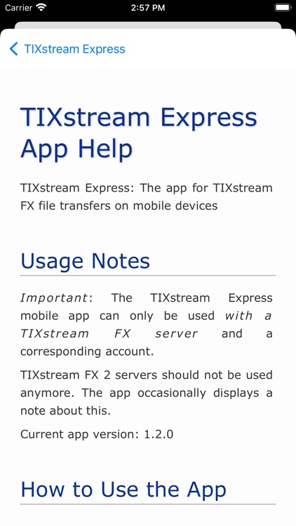 TIXstream Express screenshot-4