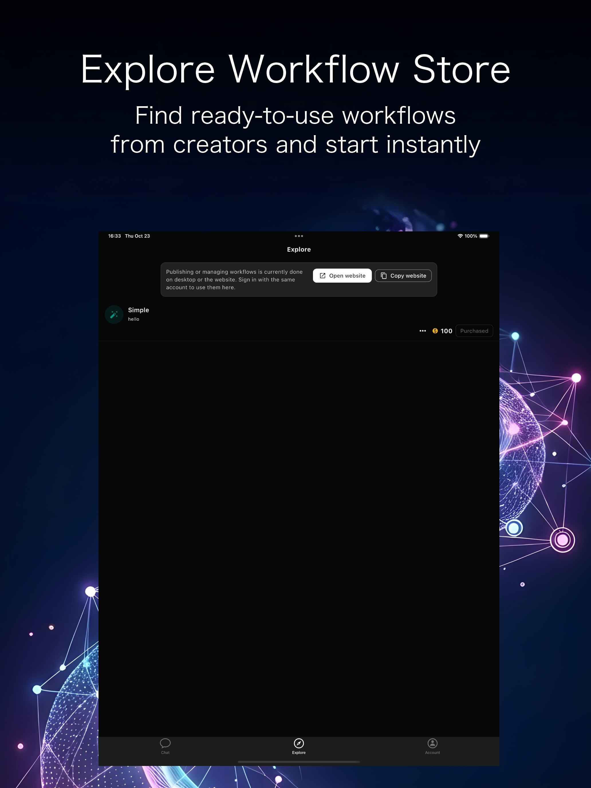 ChatThread: AI Chat & Workflow
