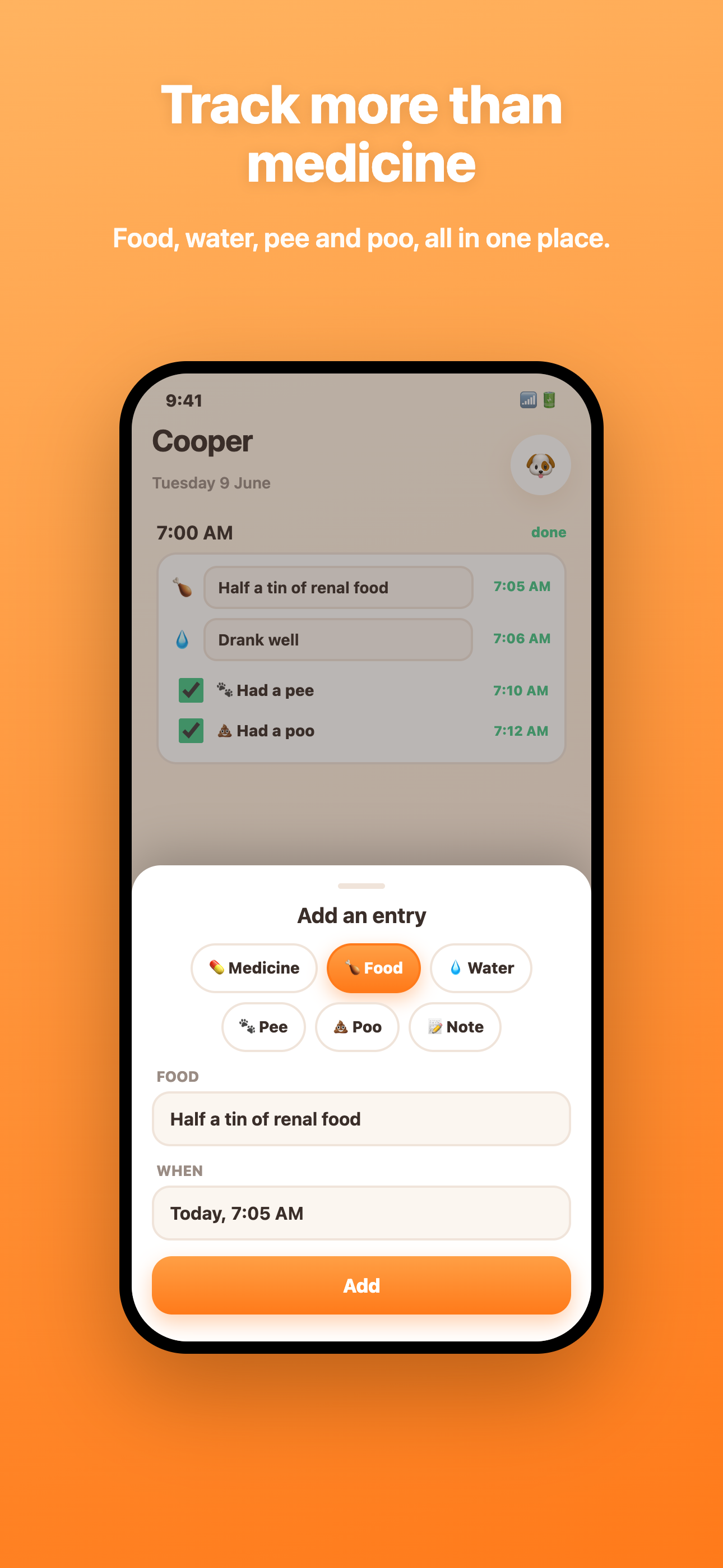 Carobi: Pet Medicine Tracker screenshot 2