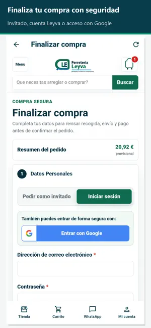 Ferretería Leyva screenshot 4