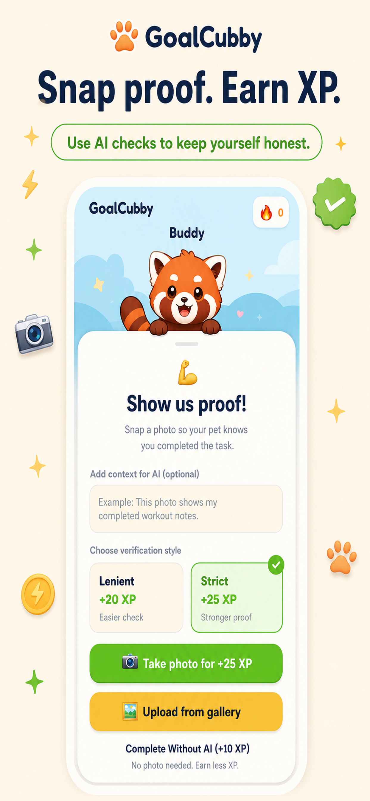 GoalCubby screenshot 3