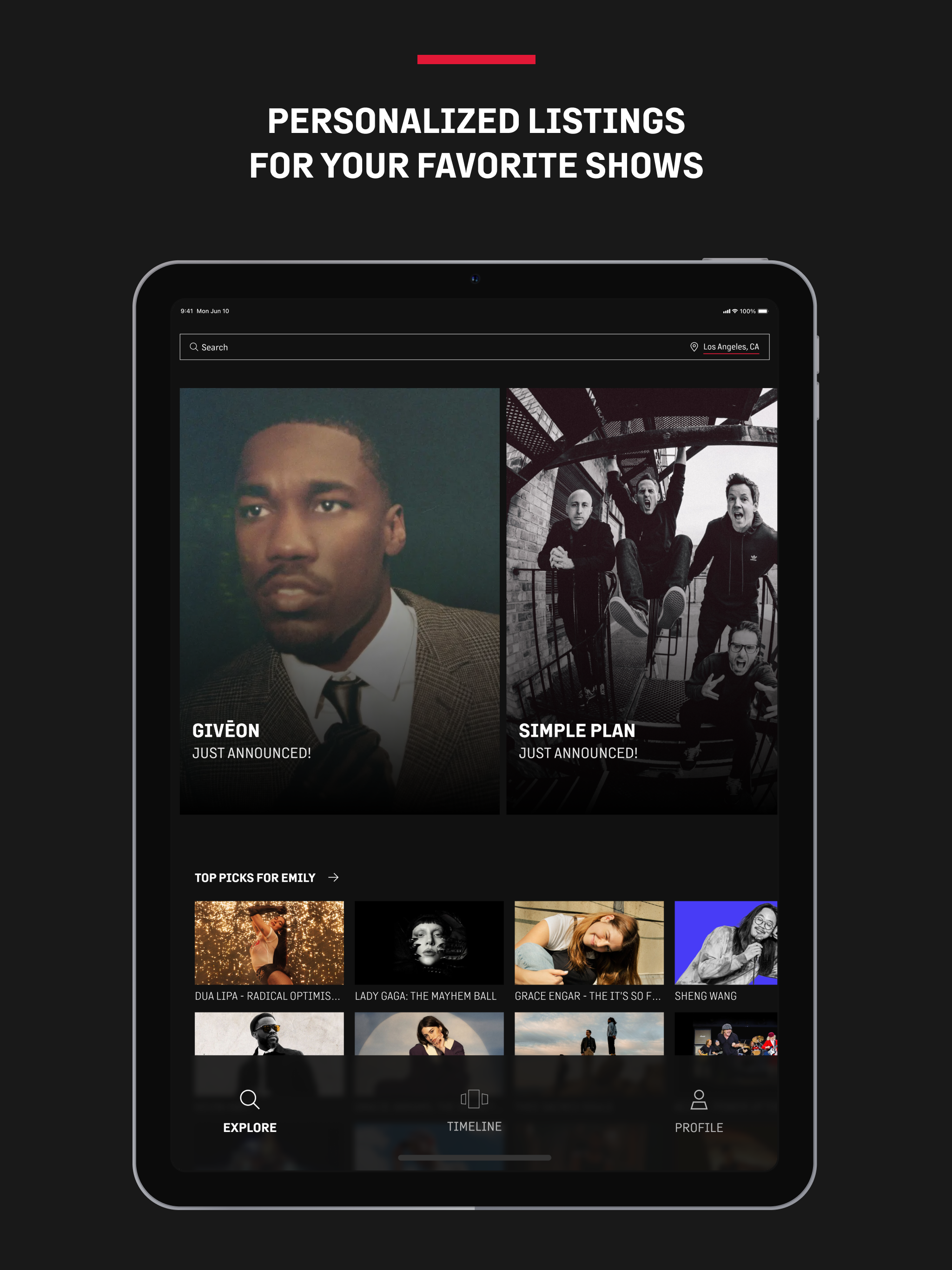 Live Nation – For Concert Fans