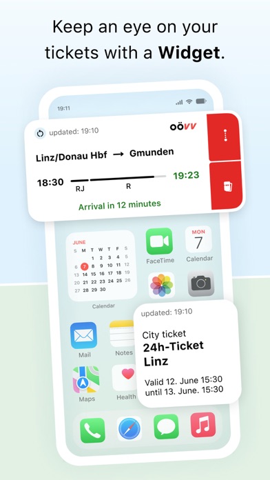 OÖVV Ticket-App Screenshot