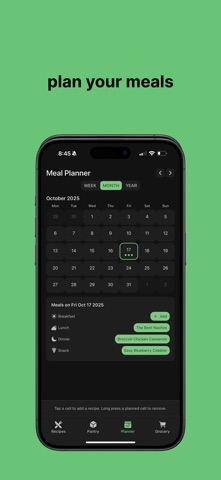 Parsely AI Recipe Manager screenshot