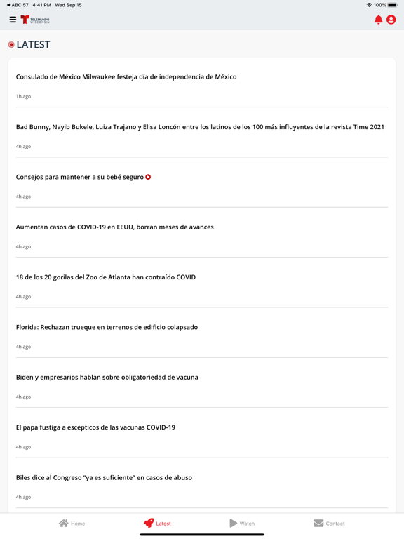 Screenshot #5 pour Telemundo Wisconsin