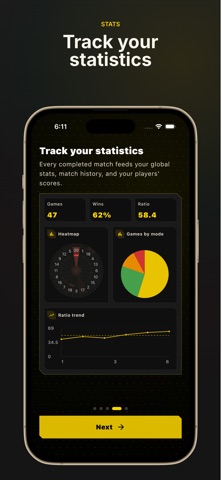 Darts Scoreboard - DartKrux Screenshot 6 of 7