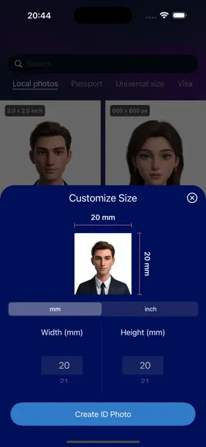 Passport Photo : ID Photo Tool screenshot 2