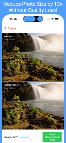TinyPhoto - Reduce Photo Size screenshot