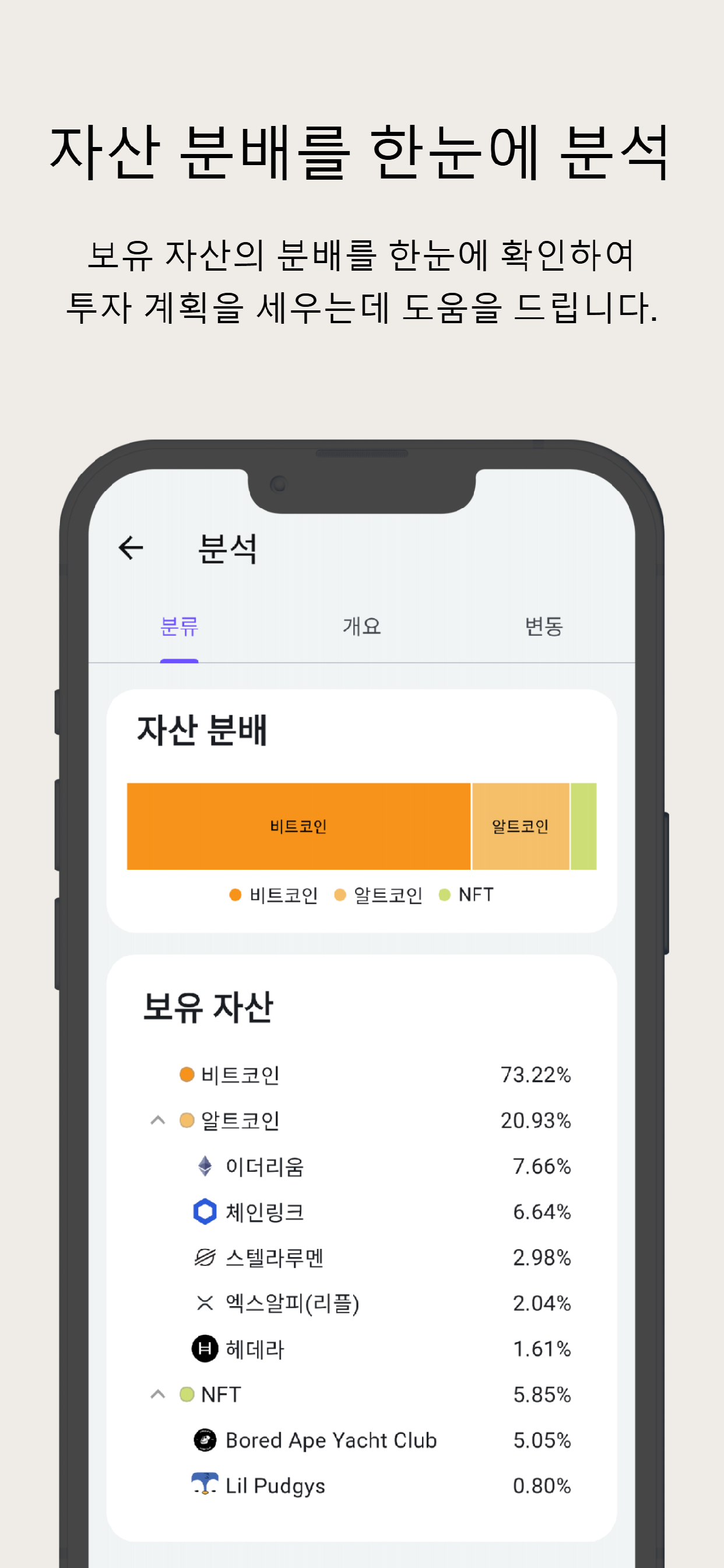 코인싱크 - 간편한 코인 포트폴리오 관리