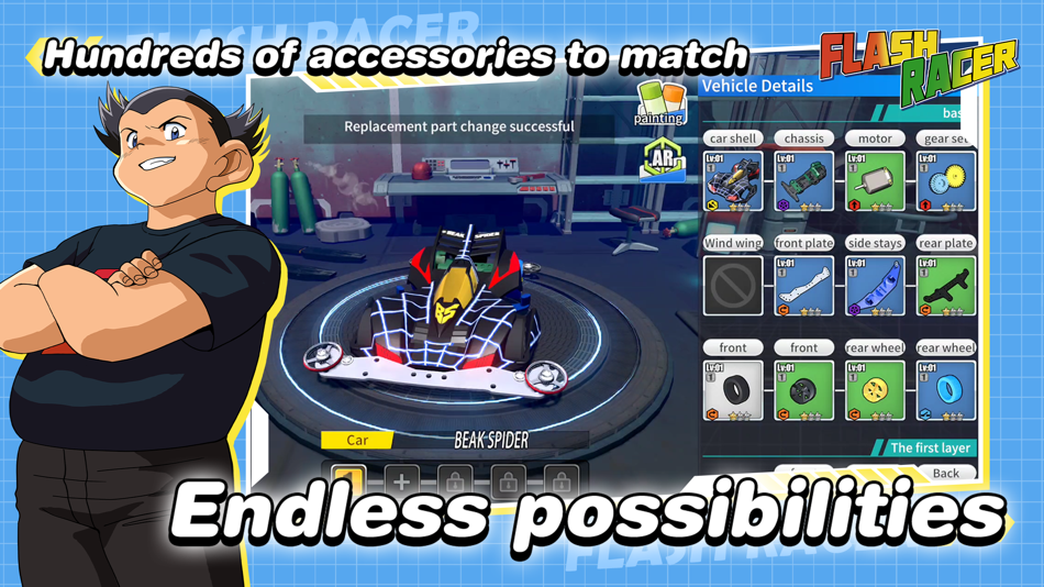 #3. Mini4WD Let's GO (iOS) 由: Proton Game