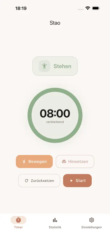 Stao: Stehtisch-Erinnerung screenshot 2 of 6