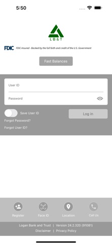 App screenshot