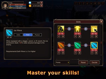 Dungeon's Call: Into the Abyss iPad screenshot