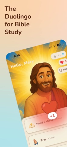 Bible Way: Daily Study & Quiz iPhone screenshot