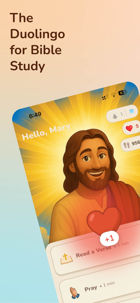 Bible Way: Daily Study & Quiz screenshot 1