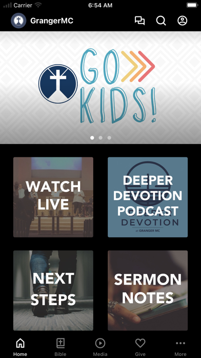 Granger Missionary Church Screenshot