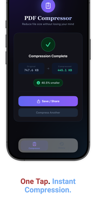 PDF Compressor | Reduce Size Screenshot 4 of 5