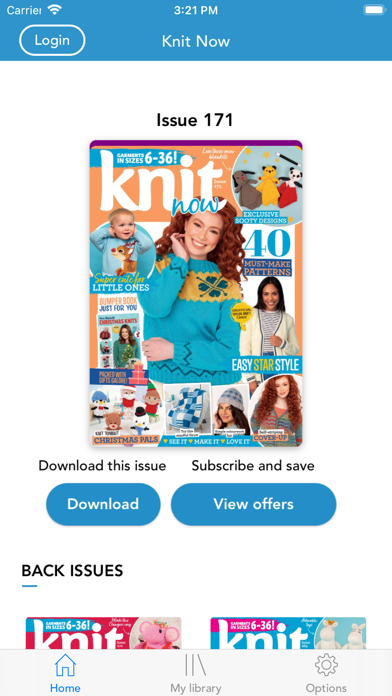 Knit Now Magazine Screenshot
