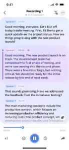 AI Transcribe: Voice Recorder screenshot #2 for iPhone
