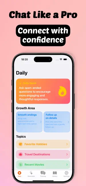 AI Small Talks - Daily Spark screenshot 2