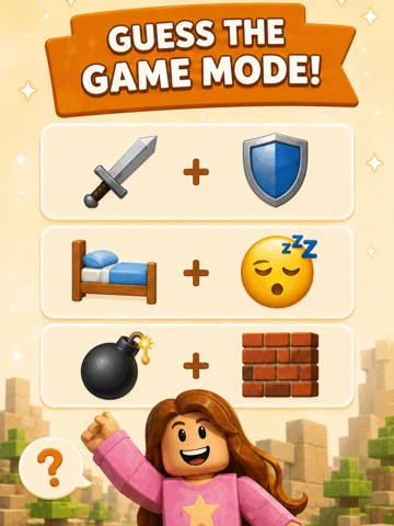 Emoji Quiz Game for Roblox iPad screenshot
