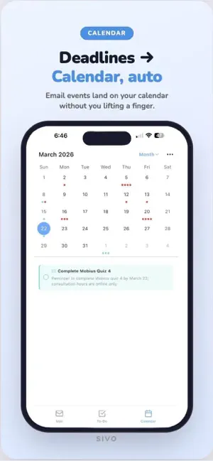 Sivo: AI Email Inbox & Tasks screenshot 4