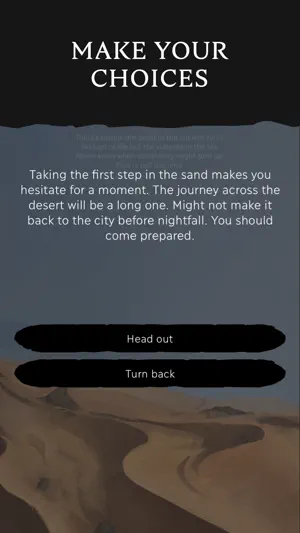 Eldrum: Black Dust - Text RPG screenshot 1