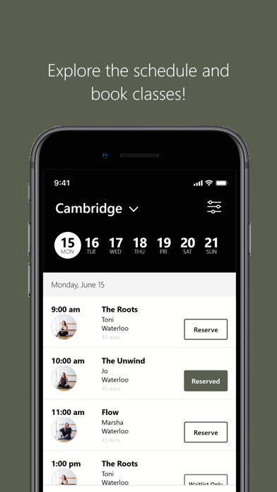 App screenshot