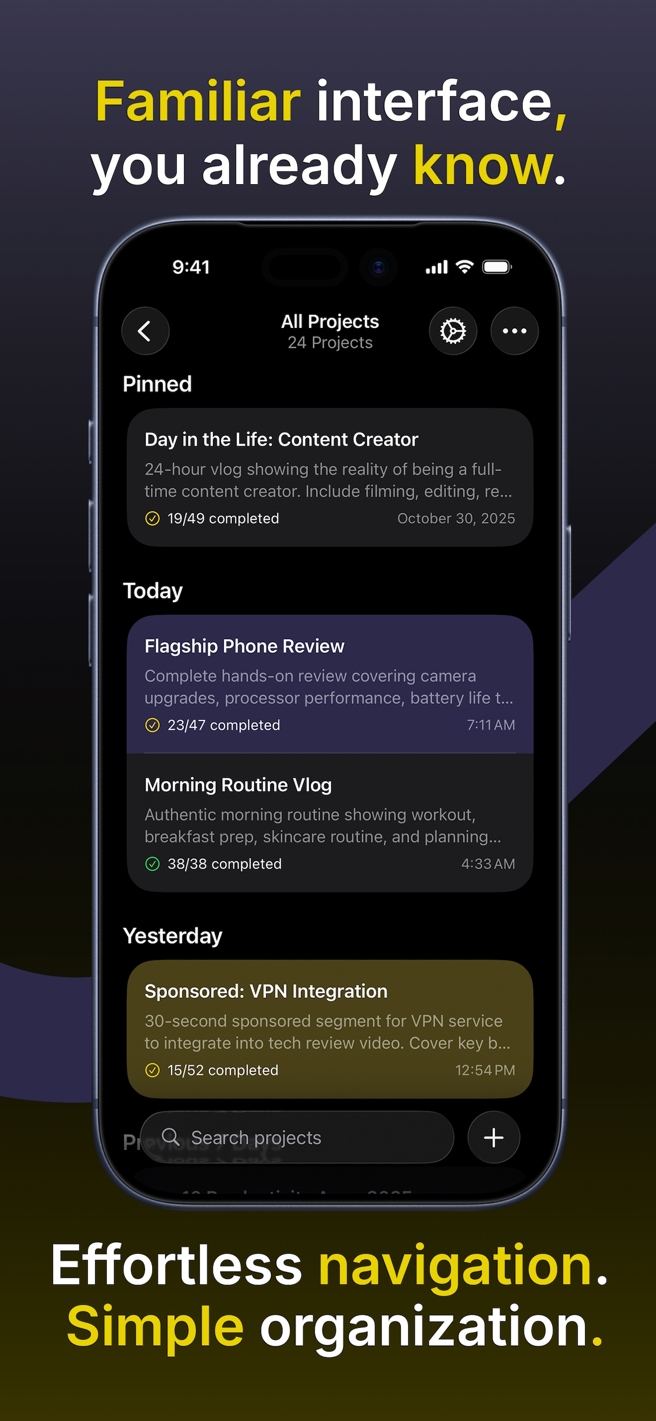 Cueboard - Creator Shot Lists