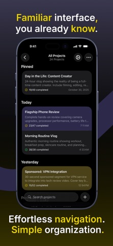 Cueboard - Creator Shot Lists Screenshot 5 of 6