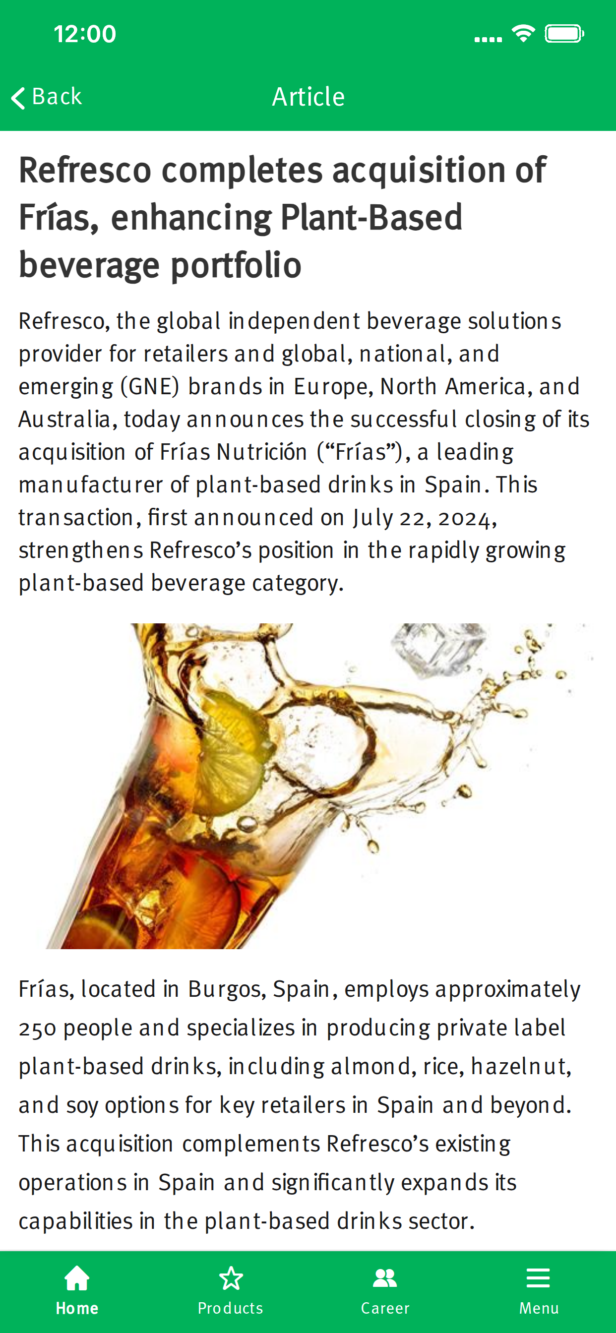 Refresco Fizz