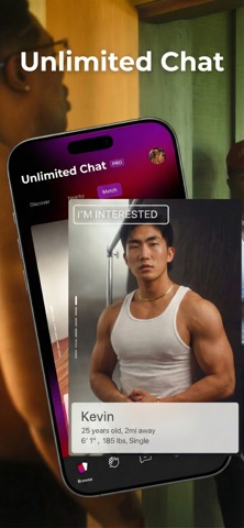 MASQ: AI Gay Dating & Chat iPhone screenshot