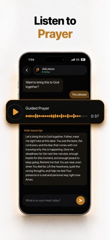 AskJesus - Bible Chat Screenshot 8 of 10