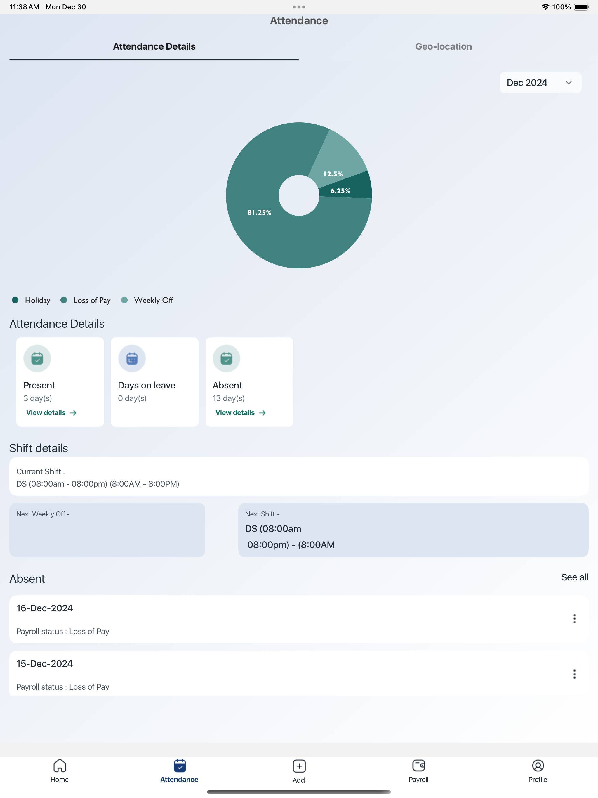PeopleWorksMobile screenshot 19