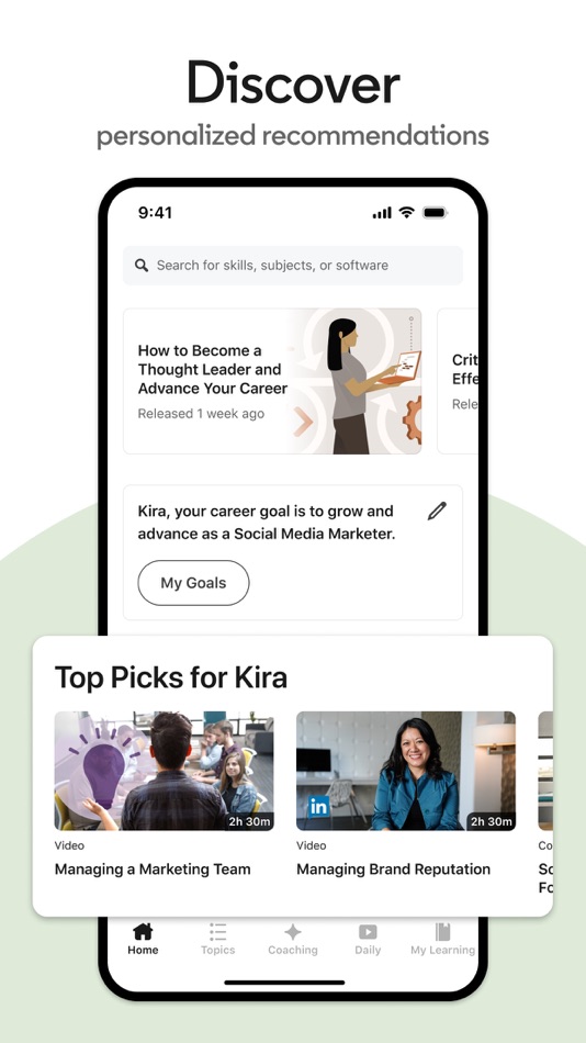 #1. LinkedIn Learning (iOS) 게시자: LinkedIn Corporation