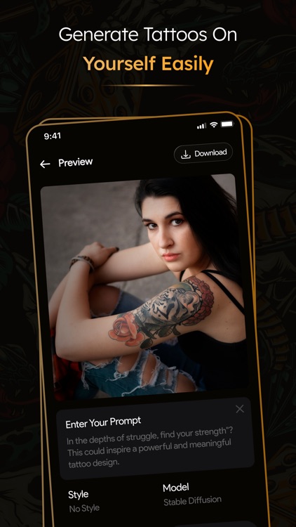 Inkee: AI Tattoo Art Generator screenshot-8