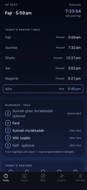 Miqaat: Prayer Times & Quran screenshot 3