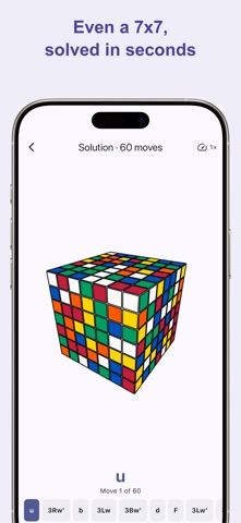 Cube Solver: Scan & Solve Screenshot 2 of 7