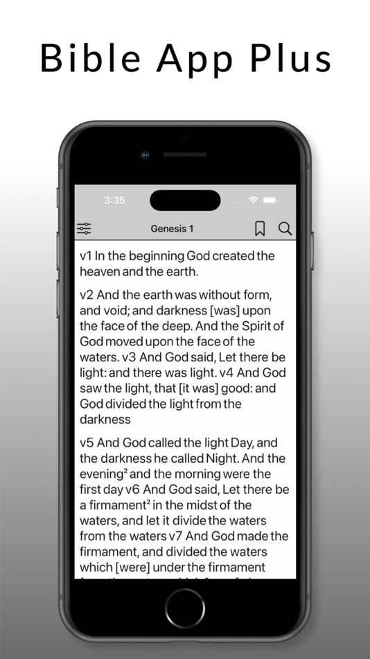 #1. Bible App Plus (iOS) Podle: Micael Roumeas
