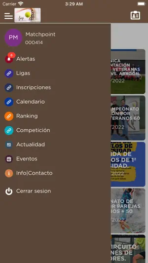 Federacion Aragonesa de padel screenshot 2