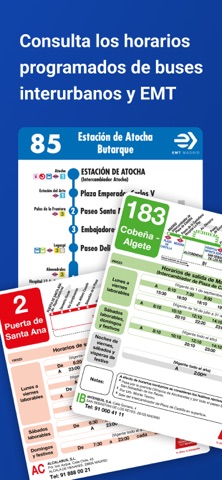 Buses Madrid Tiempo Real screenshot