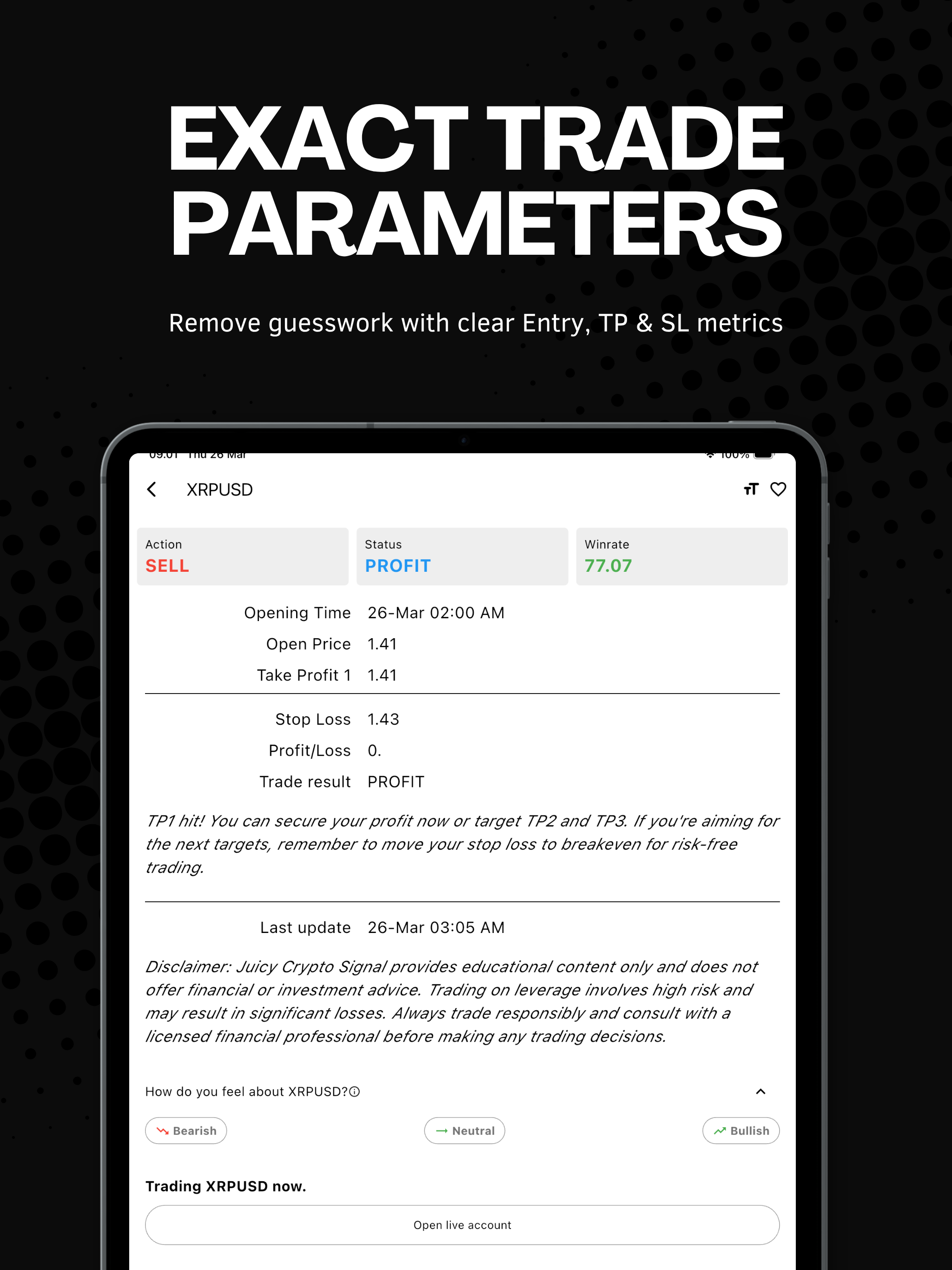 Juicy Crypto Signal screenshot 8