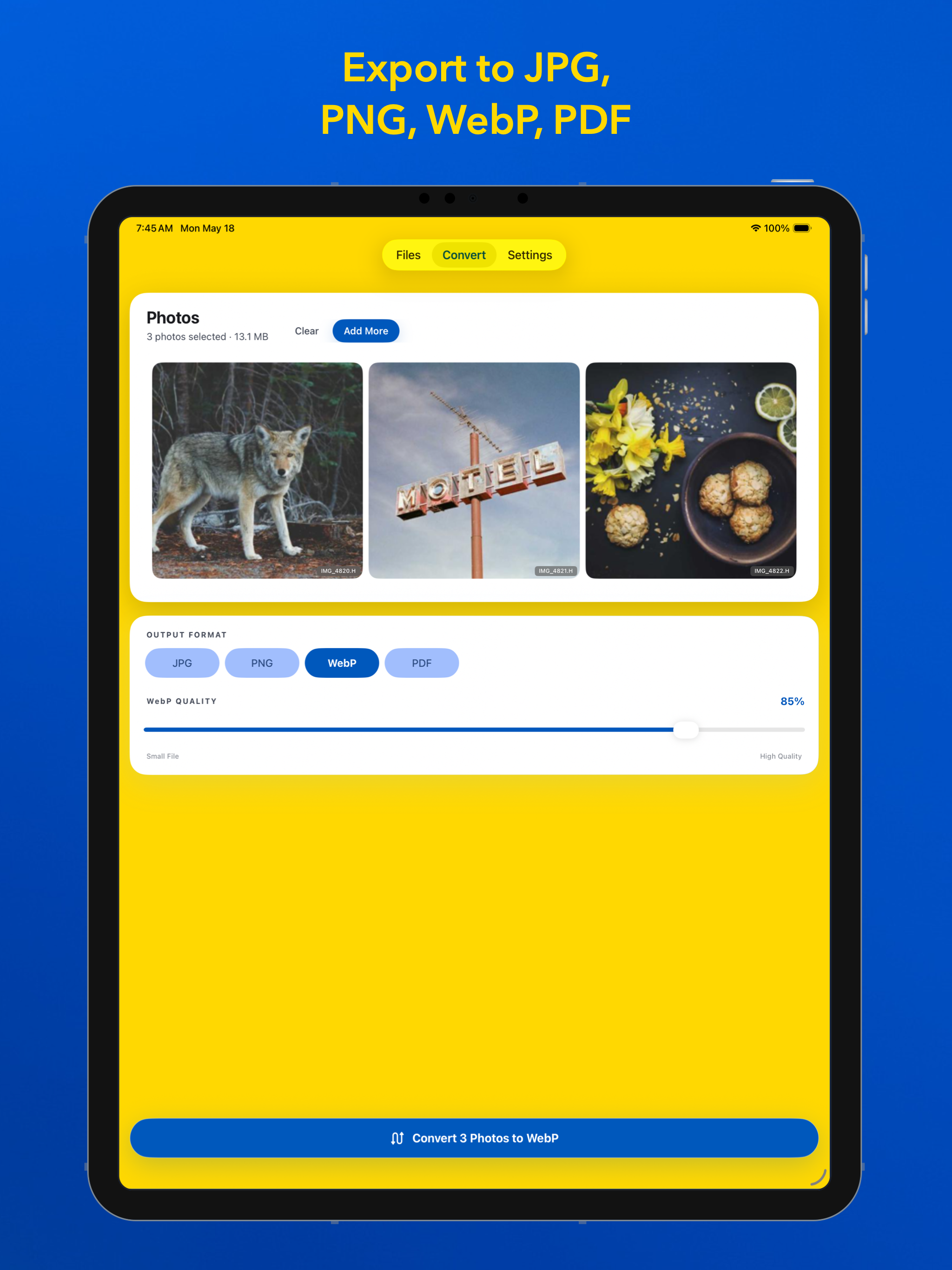 HEIC Snap - Photo Converter