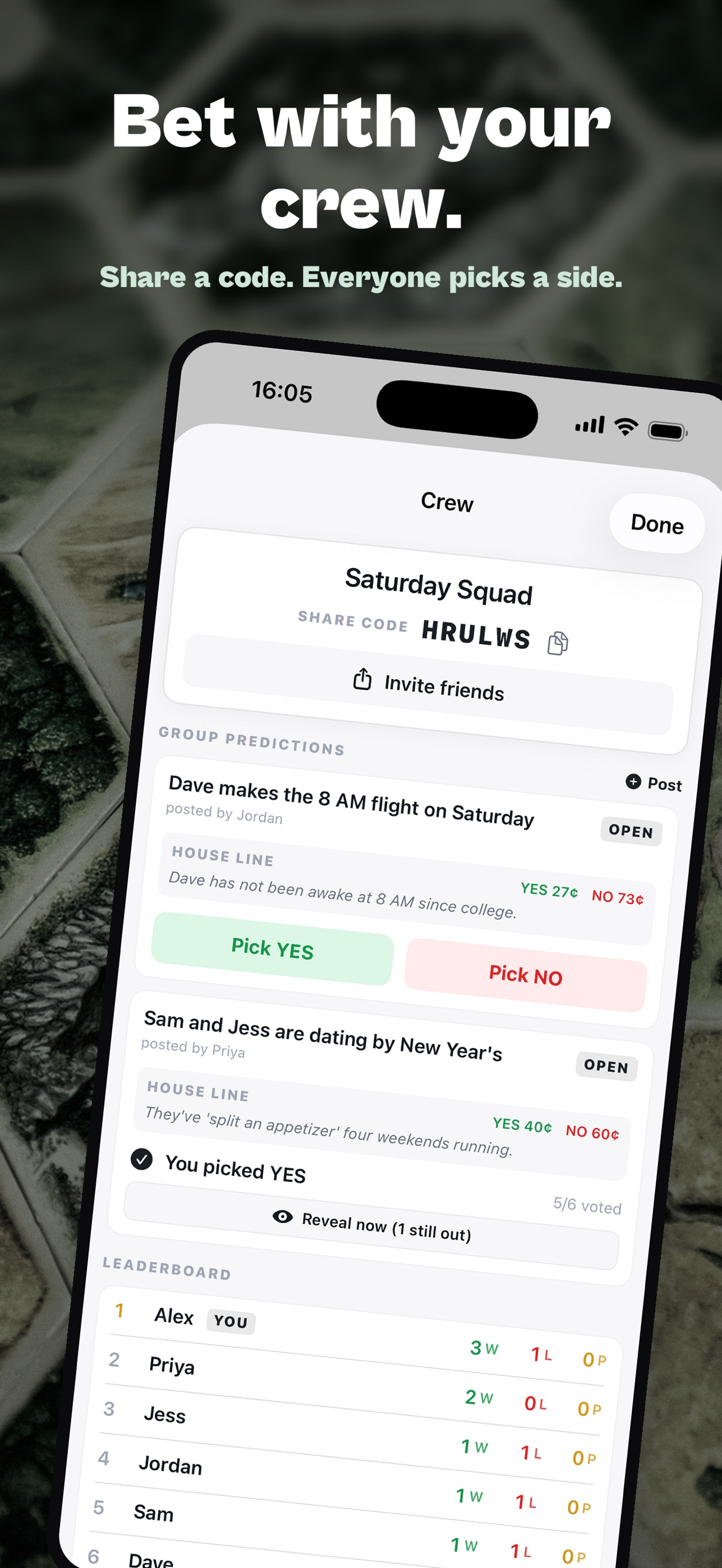 Screenshot 3 of MyOdds: Bet With Friends