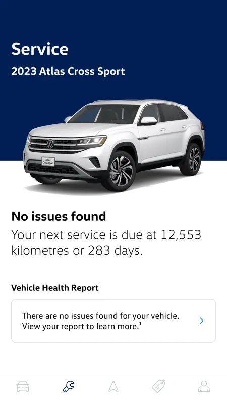 myVW screenshot 3 of 5