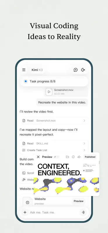 Kimi - Kimi K3 is Live screenshot 7 of 7