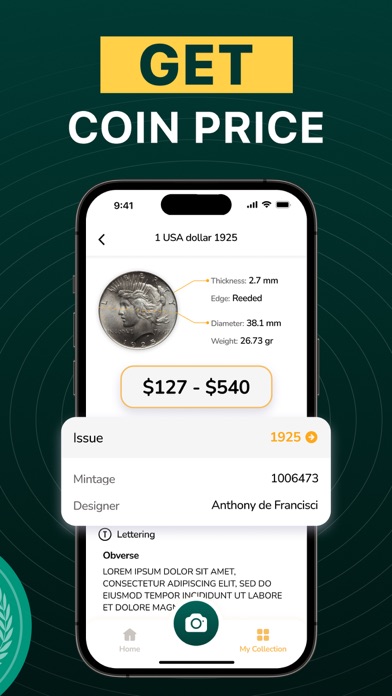 Coin identifier — Scanner Snapのおすすめ画像2