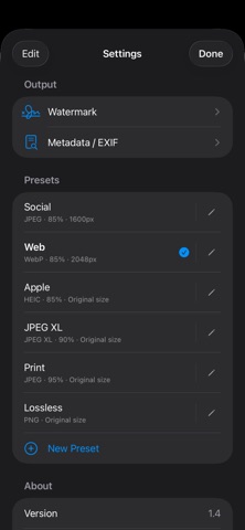 Pulso Convert: RAW Converter screenshot
