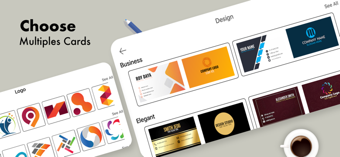 Business and Visiting Card Maker